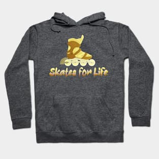 Yellow Skates for Life Hoodie